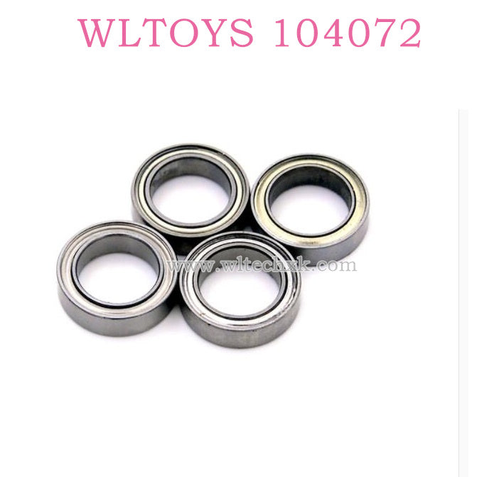 WLTOYS 104072 RC Car Original part K393-52 Rolling Bearing 10X15X4