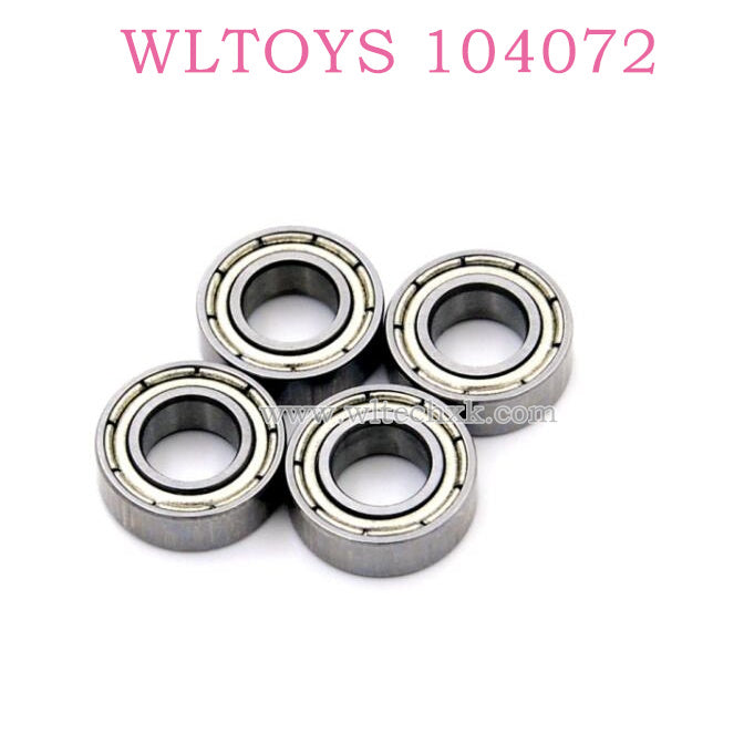WLTOYS 104072 RC Car Original part K393-72 Rolling Bearing 6X12X4
