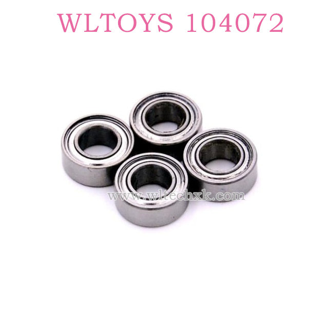WLTOYS 104072 RC Car Original part K494-82 Rolling Bearing 5X10X4