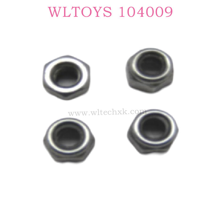 WLTOYS 104009 RC Car parts L959-65 M4 Locknut L959-65 Original