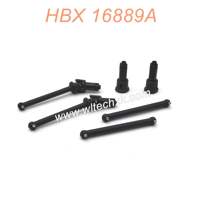 M16015-HAIBOXING 16889A 16889 Parts Drive Shafts (Front+Rear)