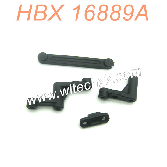 M16017-HAIBOXING 16889A 16889 Parts Steering Bushes+Ackerman Plate