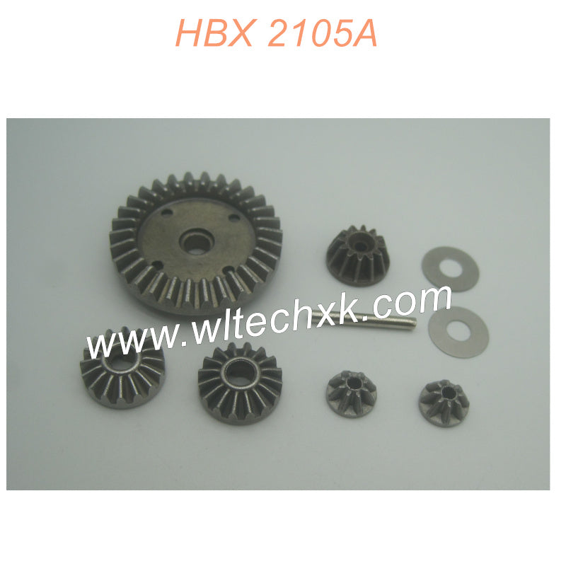 M16103-HAIBOXING 2105A T10 Parts Sintered Steel Diff.Gears+Pinions+Post-1