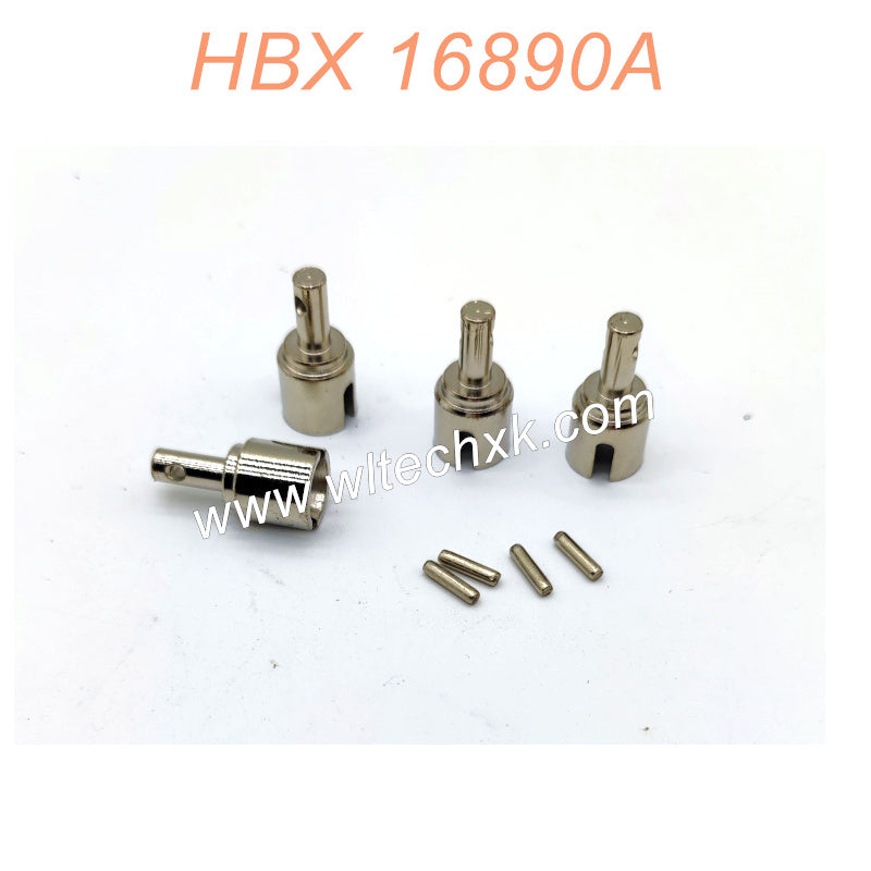 M16104-HAIBOXING 16890A PRO Parts Metal Diff. Outdrive Cups+Pins (For Brushless Version Car)