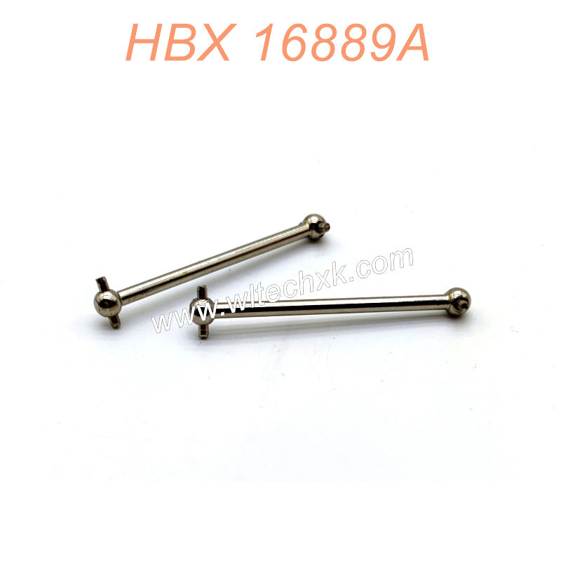 M16106-HAIBOXING 16889A PRO Parts Metal Rear Dogbones (For Brushless Version Car)