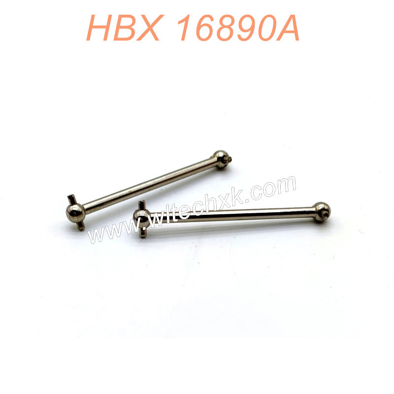 M16106-HAIBOXING 16890A PRO Parts Metal Rear Dogbones  (For Brushless Version Car)