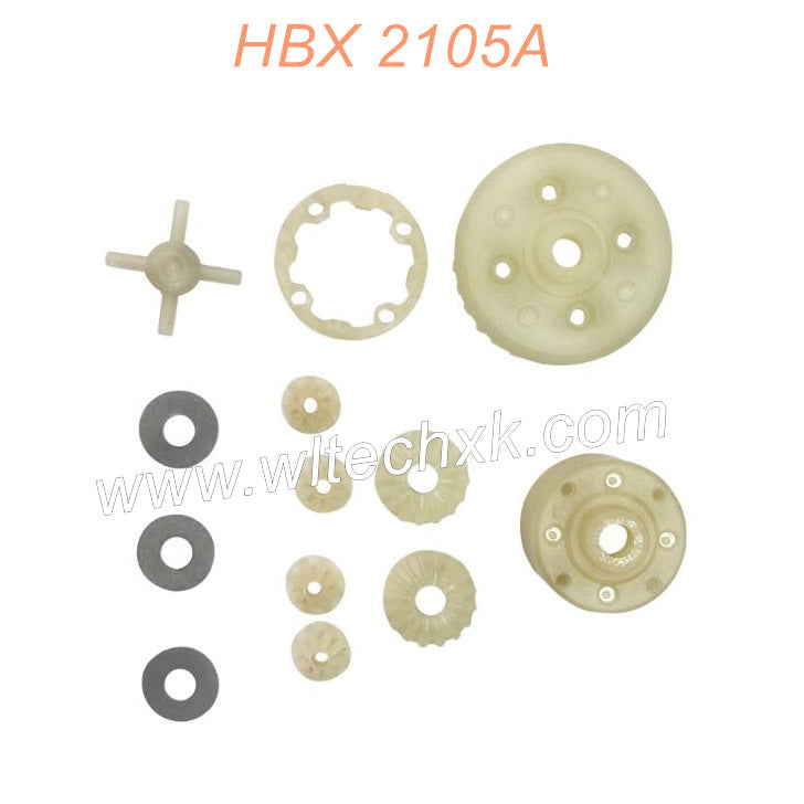 M21013-HAIBOXING 2105A Parts Differential Gear Kit Plastic