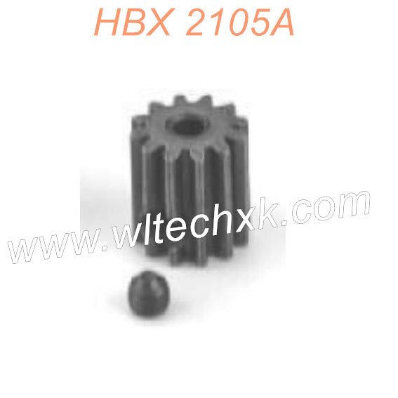 M22054-HAIBOXING 2105A T10 Motor Pinion (14T)+Set Screw (brushless motor only)