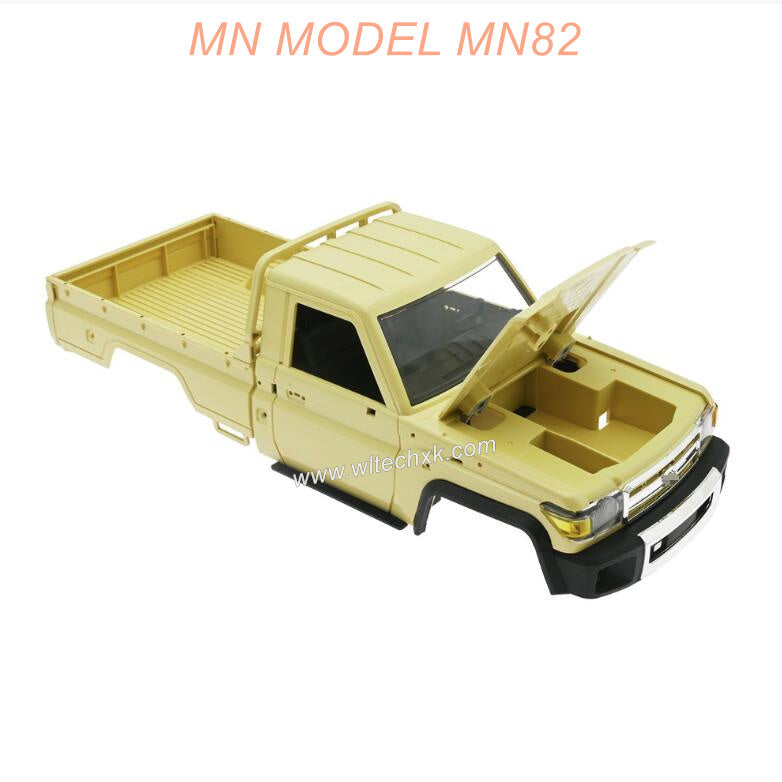 MN MODEL MN82 RC CAR Parts Car Boyd Shell Yellow