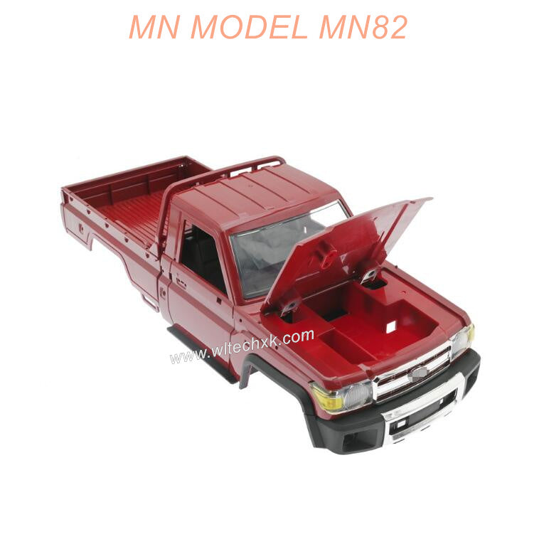 MN MODEL MN82 RC CAR Parts Car Boyd Shell Red-1