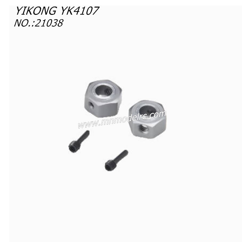 YIKONG YK4107 RC CAR Original Parts Hexagon Wheel Seat (Front) 21038