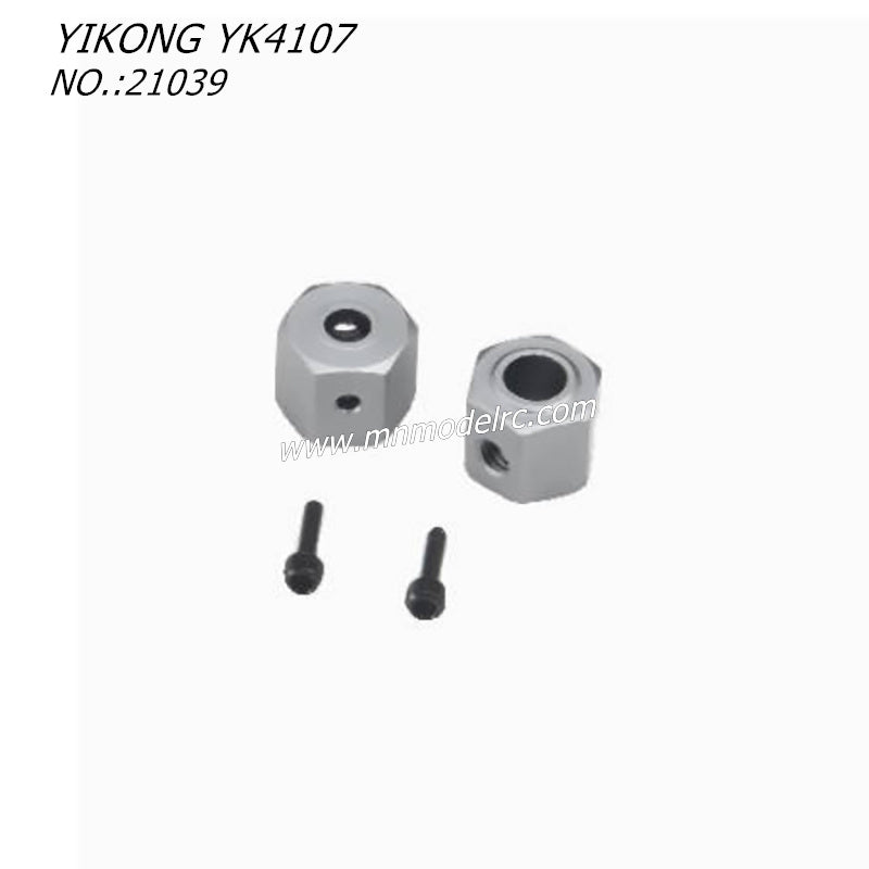 YIKONG YK4107 RC CAR Original Parts (Rear) of Hexagonal Wheel Seat 21039