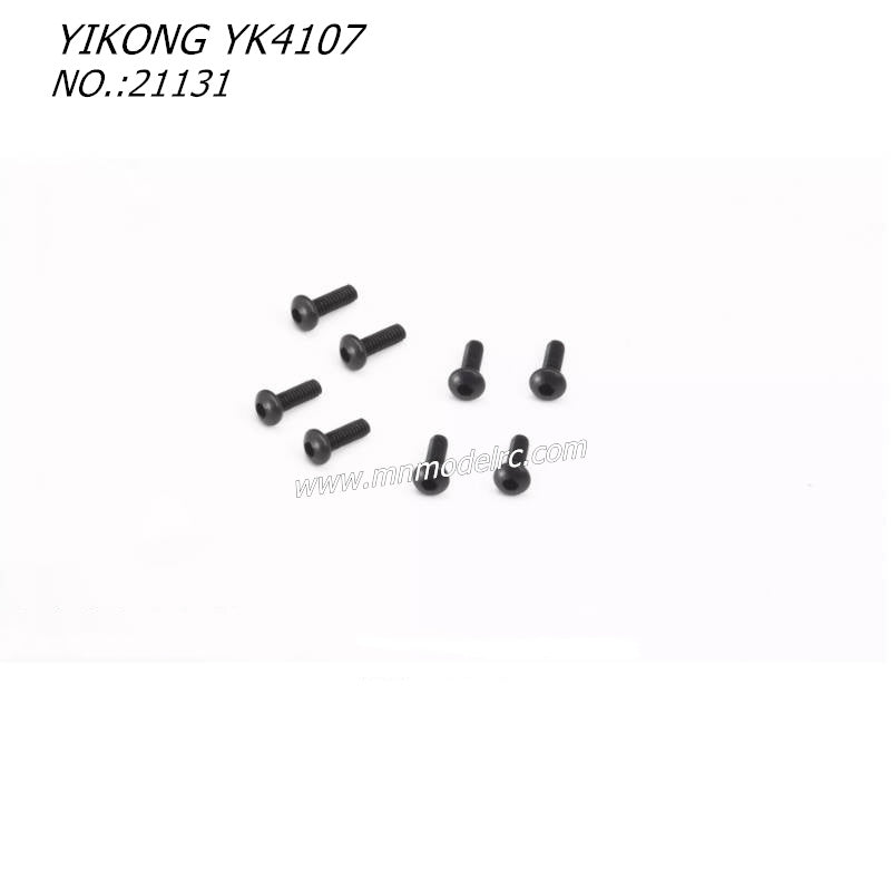 YIKONG YK4107 RC CAR Parts Pan Head Hex Socket Screws (M2x6) 21131