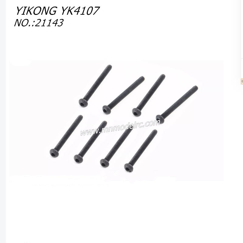 YIKONG YK4107 RC CAR Parts Pan Head Hex Socket Screws (M3x32) 21143