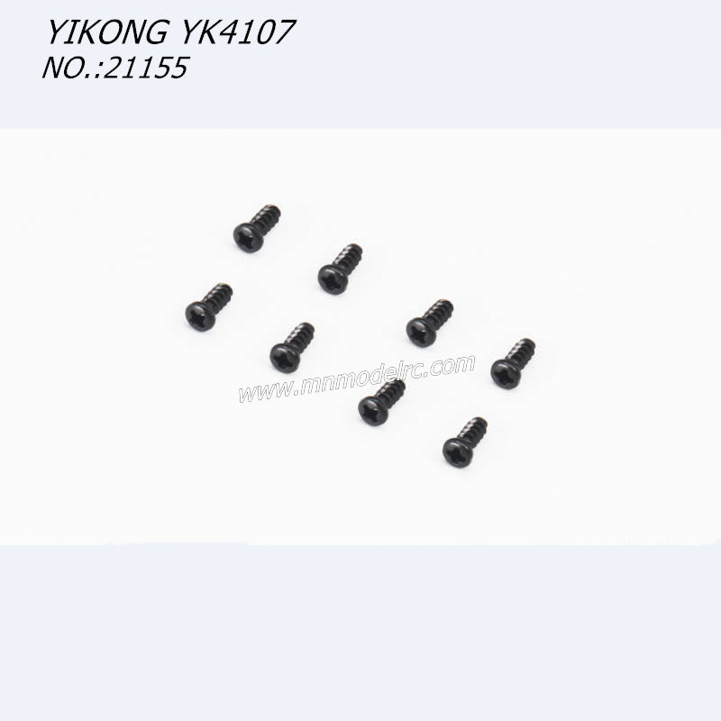 YIKONG YK4107 Parts Pan Head Cross Self Tapping Screw (ST2.5x8) 21155