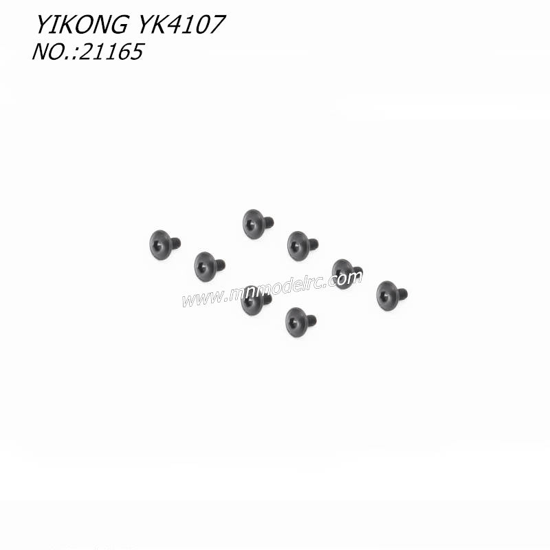 YIKONG YK4107 Parts Pan Head Hex Socket Screws (M2x4) 21165