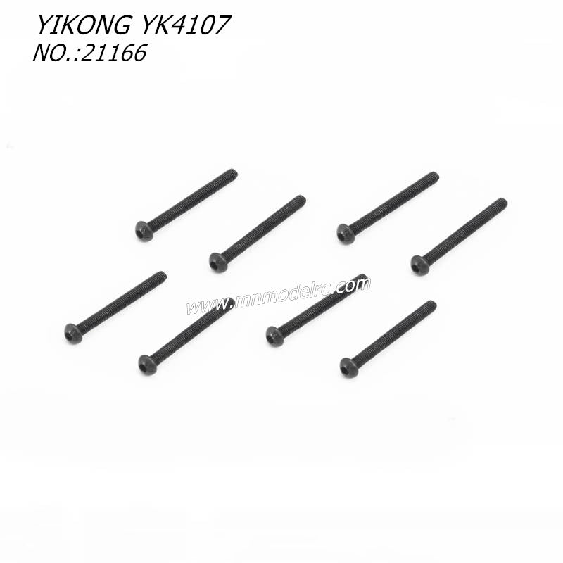 YIKONG YK4107 Parts Pan Head Hex Socket Screws (M3x30) 21166