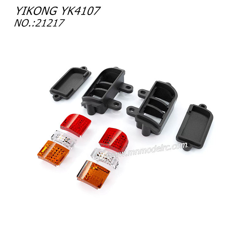 YIKONG YK4107 RC CAR Parts Taillight Bucket Set 21217