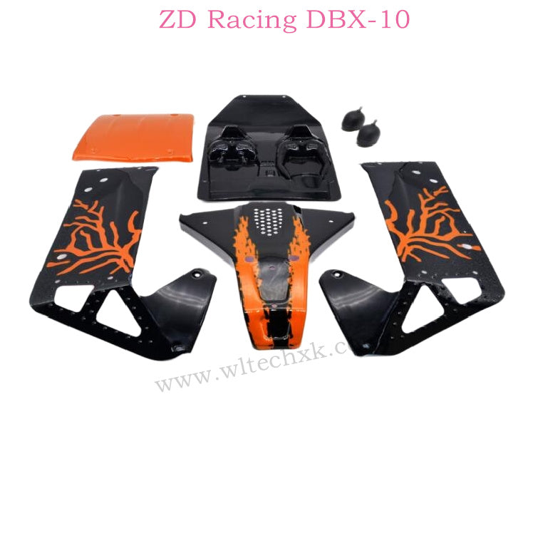 ZD RACING DBX10 Parts Body Shell 7534 7535 7536
