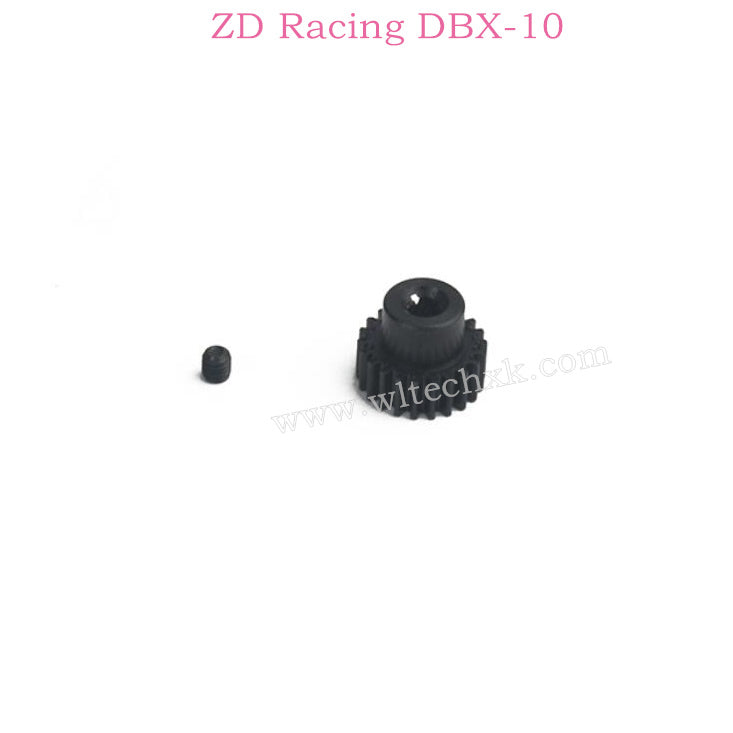 ZD RACING DBX10 Parts Motor gear 23T 114 steel hardened 7541