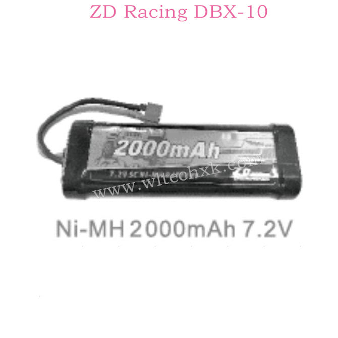 ZD RACING DBX10 Parts Ni-mh battery 7568