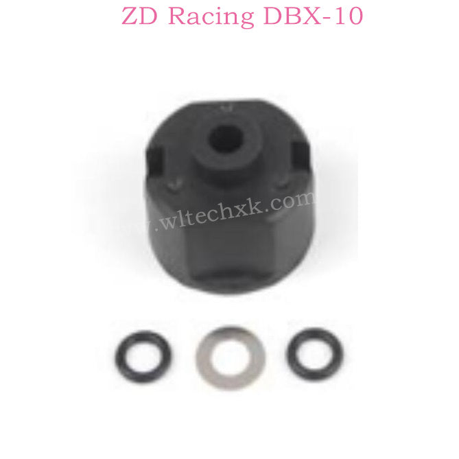 ZD RACING DBX10 Parts Brushed Differential Case and Sealing 7172