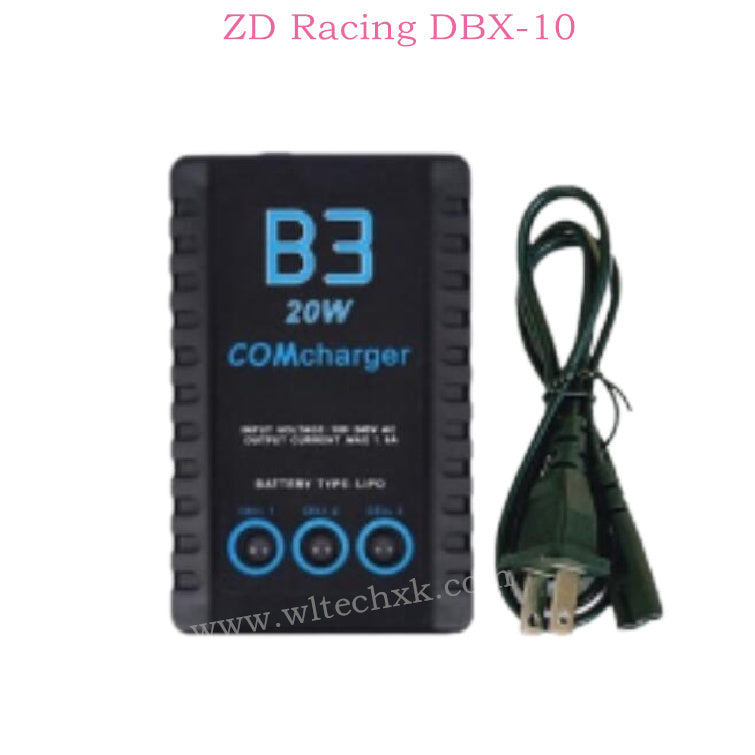 ZD RACING DBX10 Parts Brushless B3 LI-PO battery Charger 20W 6215