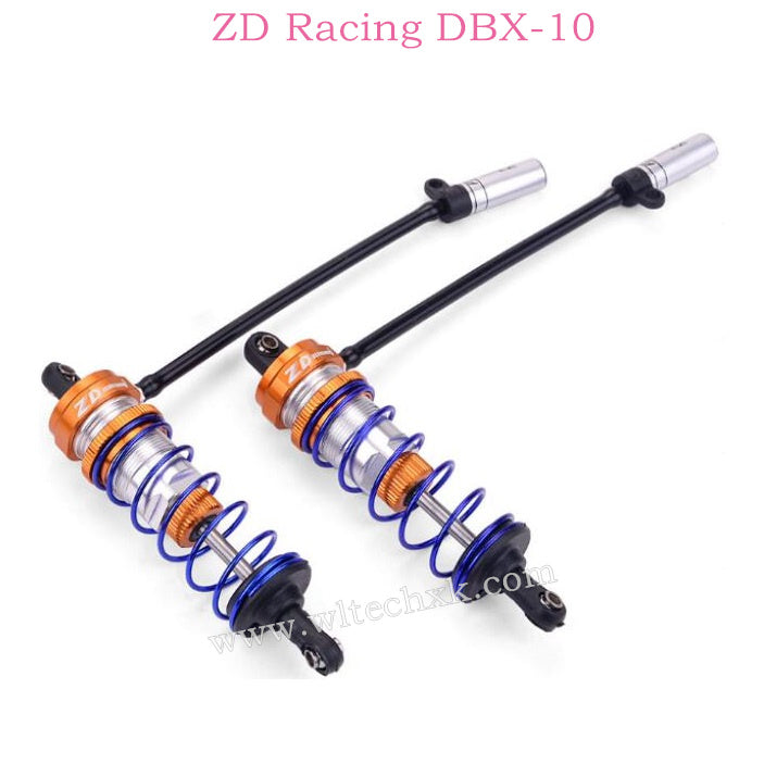 ZD RACING DBX10 Parts Front Shock set 7516 7518 For brushless and brushed