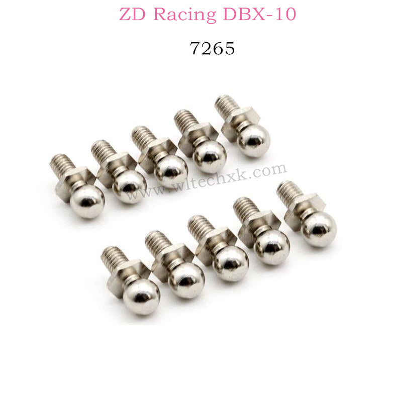 ZD RACING DBX10 Parts Steering Ball Head 7265