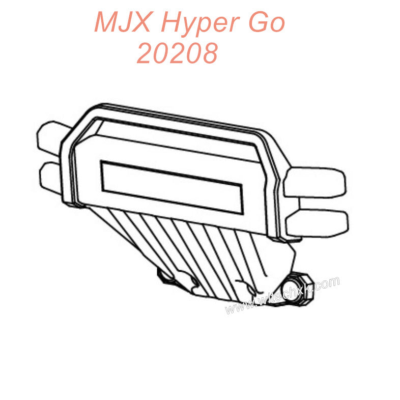P2011B MJX Hyper Go 20208 Original Parts Front Bumper Assembly