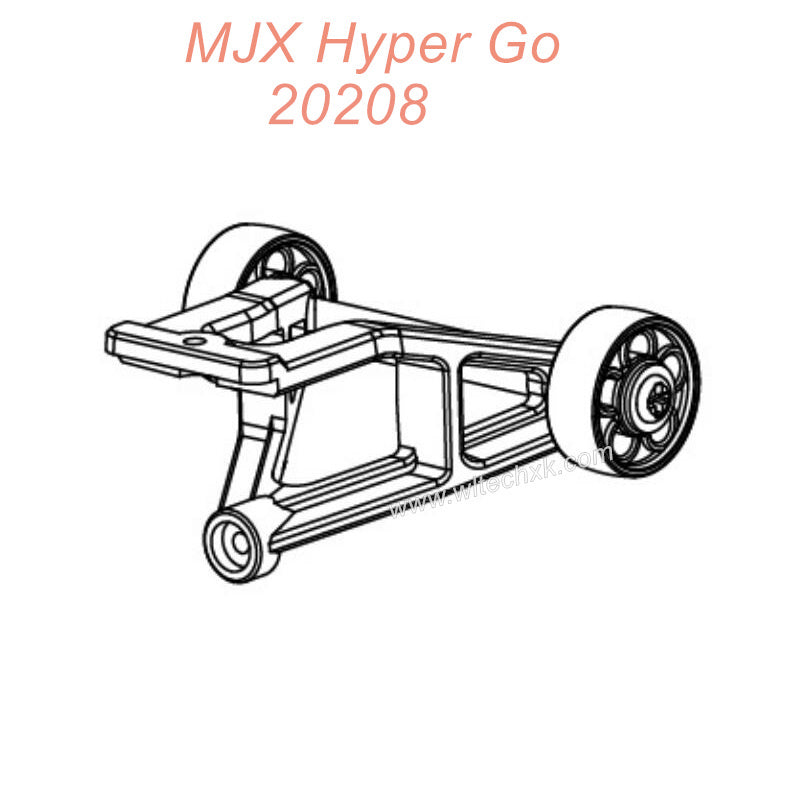 P2012 MJX Hyper Go 20208 Original Parts Wheelie Bar Assembly