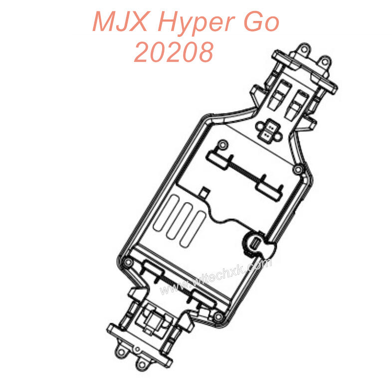 P2015U MJX Hyper Go 20208 Original Parts Upper Cover