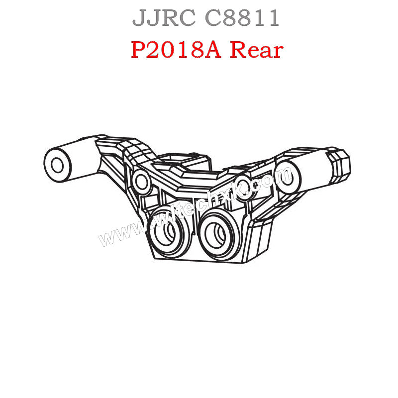 P2018A JJRC C8811 Spare Parts Rear Shock Tower