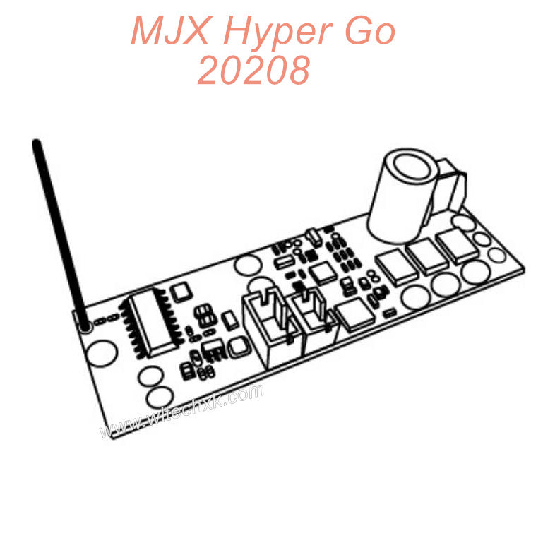 P20ER MJX Hyper Go 20208 Original Parts 3-IN-1 Circuit Board