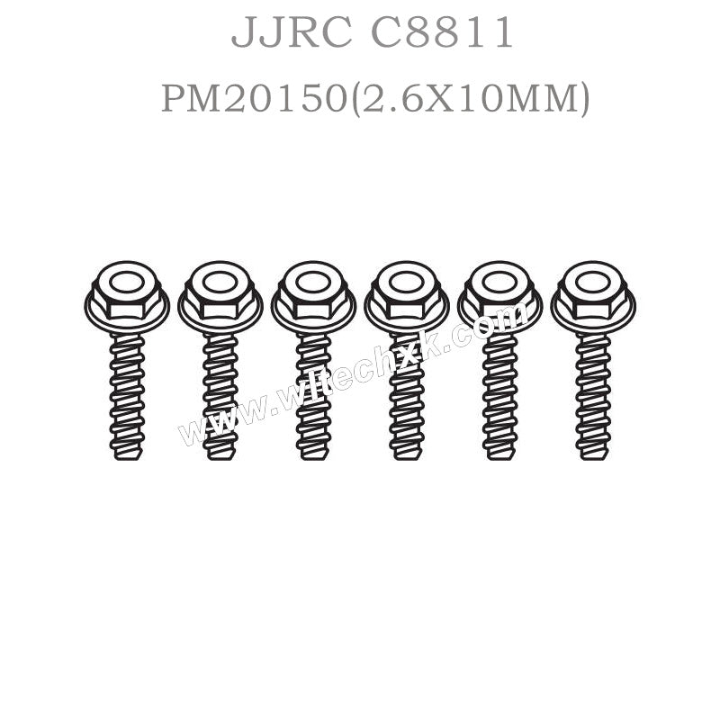 PM20150 JJRC C8811 Spare Parts (2.6X10MM) Anti-slip screws