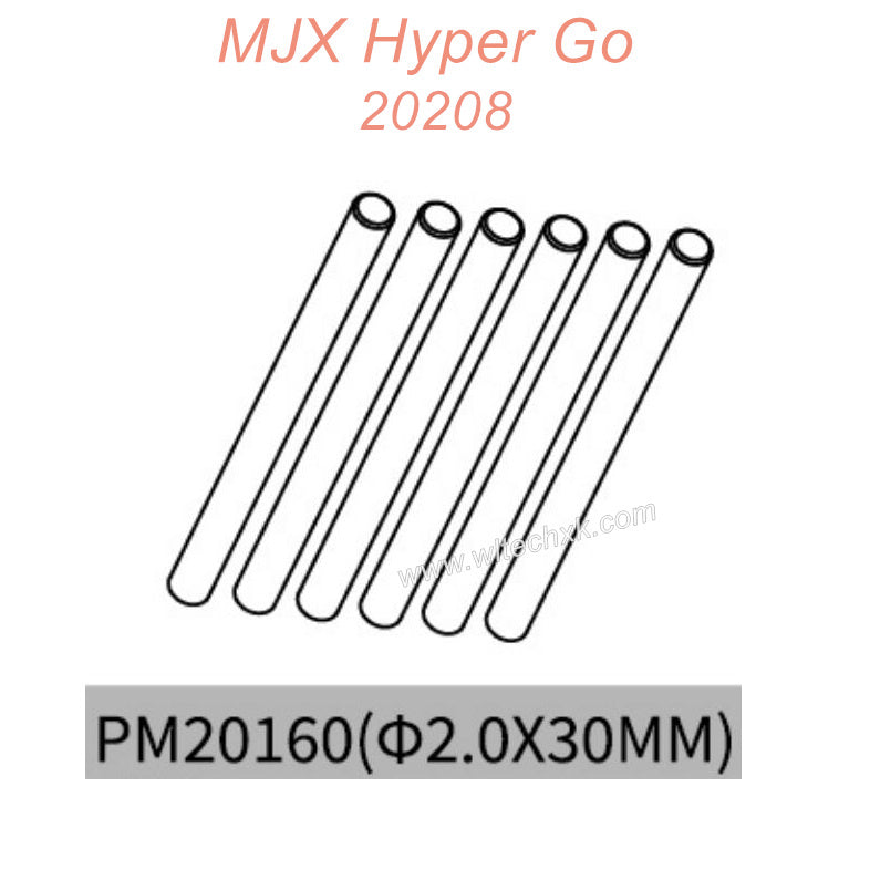 PM20160 MJX Hyper Go 20208 Original Parts Optical Axis 2.0x30MM