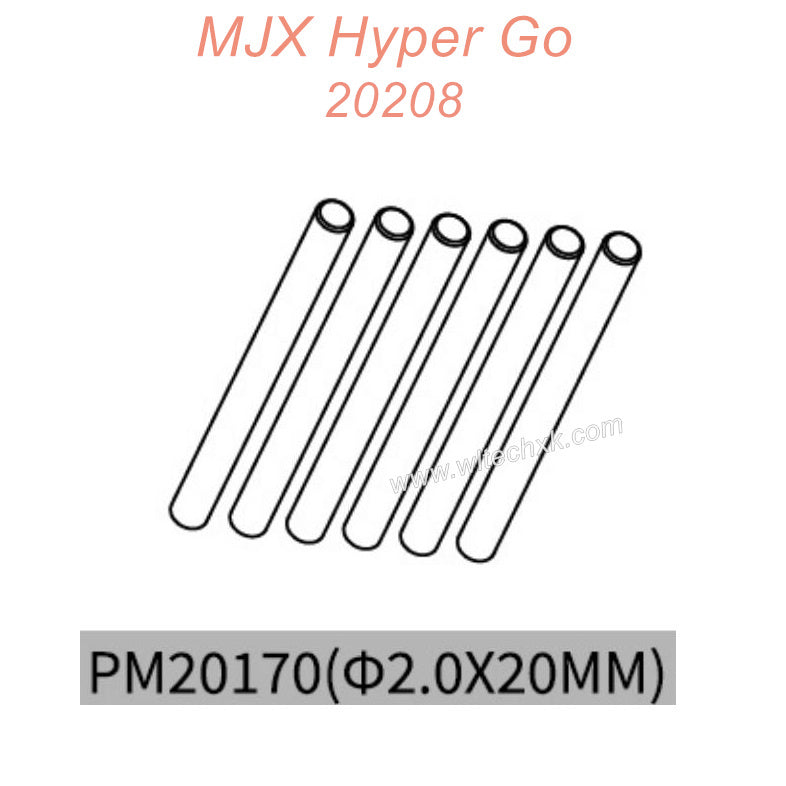 PM20170 MJX Hyper Go 20208 Original Parts Optical Axis 2.0x20MM