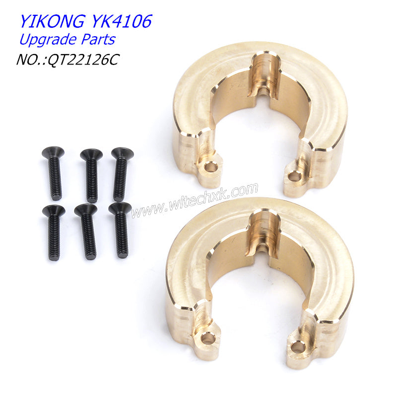 YIKONG YK4106 Upgrade Parts Front Wheel Counterweights (pair) QT22126C-1