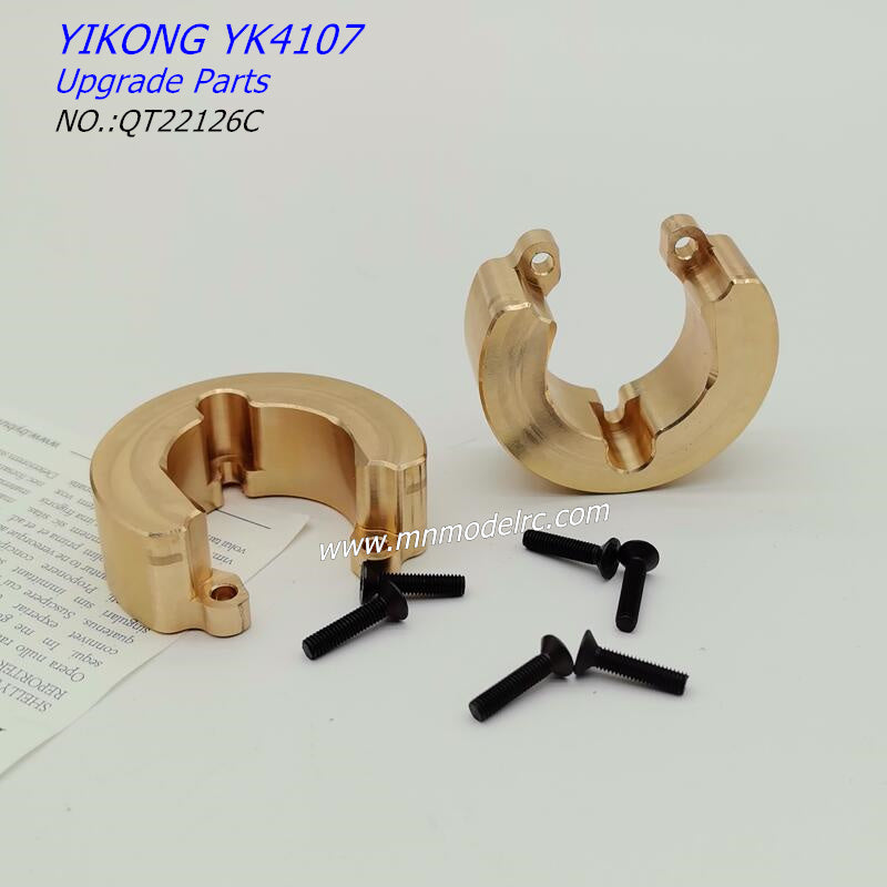 YIKONG YK4107 Upgrade Parts Front Wheel Counterweights (pair) QT22126C-4