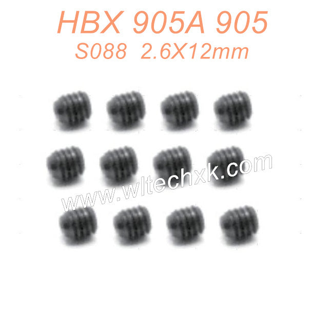 S103 Set Screw M2.5X2.5mm Parts For HAIBOXING 905A 905