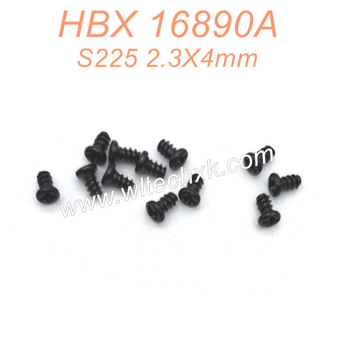 S225-HBX 16890A Parts 2.3X4mm Pan Head Self Tapping Screws