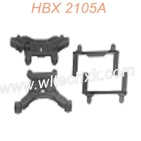 T10009-HAIBOXING 2105A T10 Parts Shock Towers+Body Posts