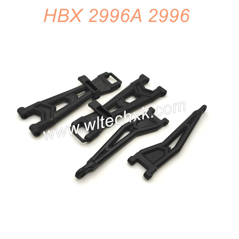 T2007 Rear Upper Lower Suspension Arms (L+R) Parts For HAIBOXING 2996 2996A
