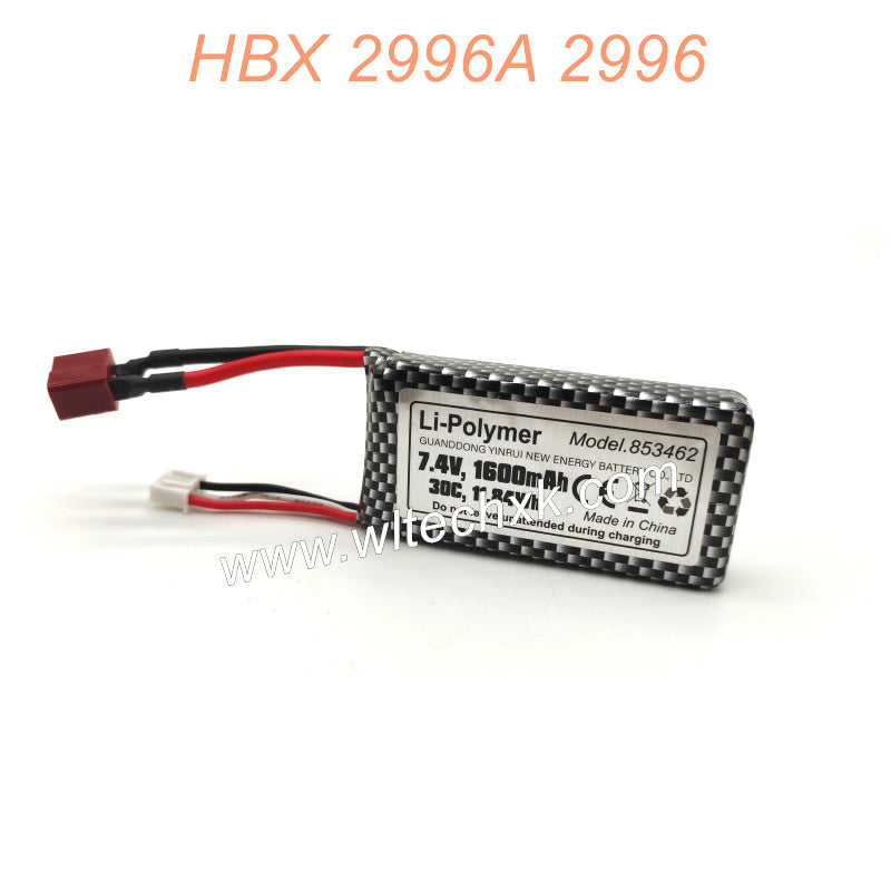 T2119 7.4V 1600mAH Li-Po Battery Parts For HAIBOXING 2996 2996A-1