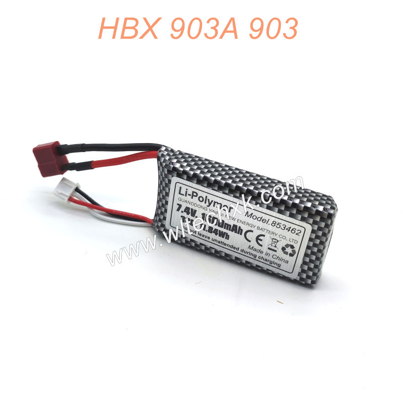 T2119 Li-PO Battery 7.4V 1600mAh Parts For HAIBOXING 903 903A