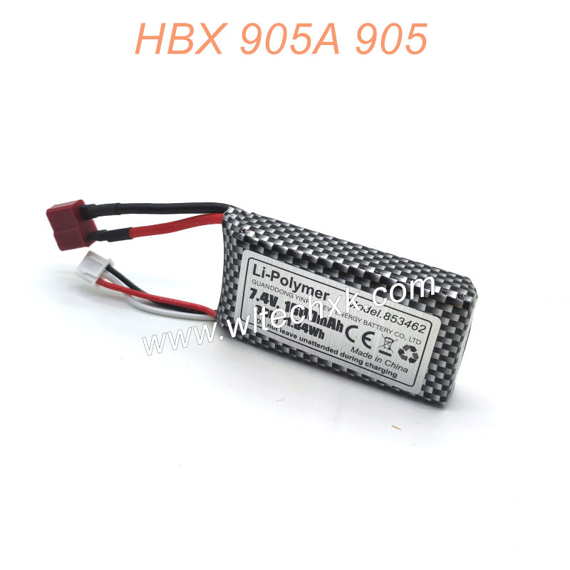 T2119 Li-PO Battery 7.4V 1600mAh Parts For HAIBOXING 905A 905