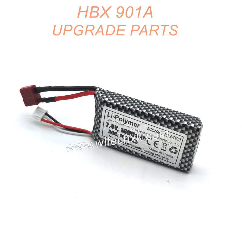 T2119 Upgrade Li-PO Battery 7.4V 1600mAh Parts For HBX HBX 901A 901