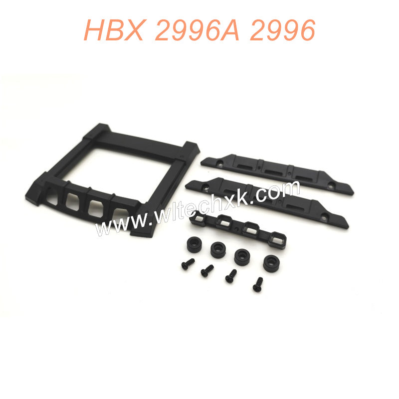 T2550 Top Light Brace+Chassis Side Plate Parts For HAIBOXING 2996 2996A