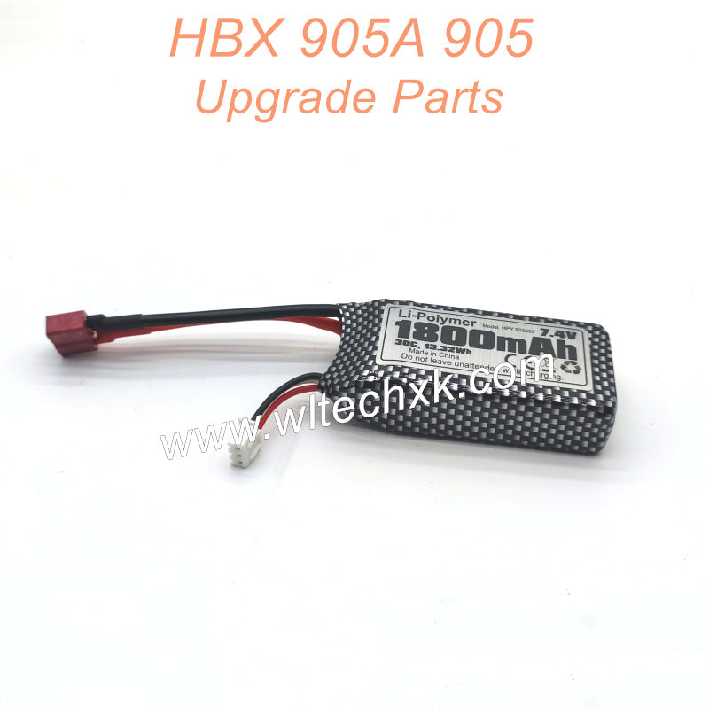 T2706 Upgrade Battery 7.4V,1800mAh Parts For HAIBOXING 905A 905-1