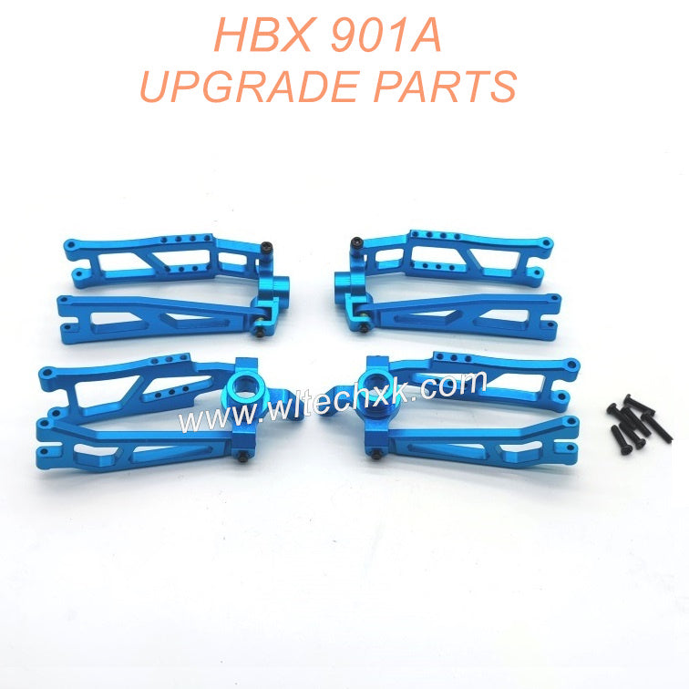 Upgrade Metal Front Rear Swing ArmParts For HBX HBX 901A 901 Blue